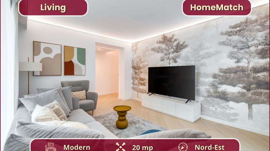 Cortina North || 2 Dormitoare || Amenajat premium || Comision 0% - Poză 3