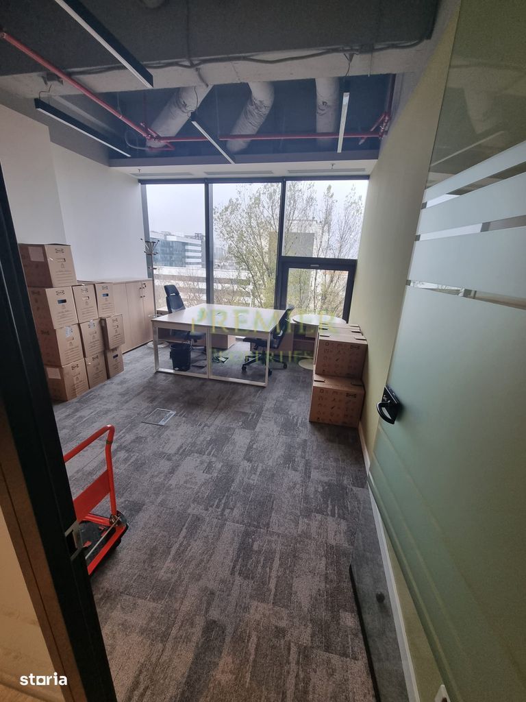 SPATIU DE BIROURI | 439 MP | COMPARTIMENTARE FLEXIBILA | METROU PIPERA - Poză 7