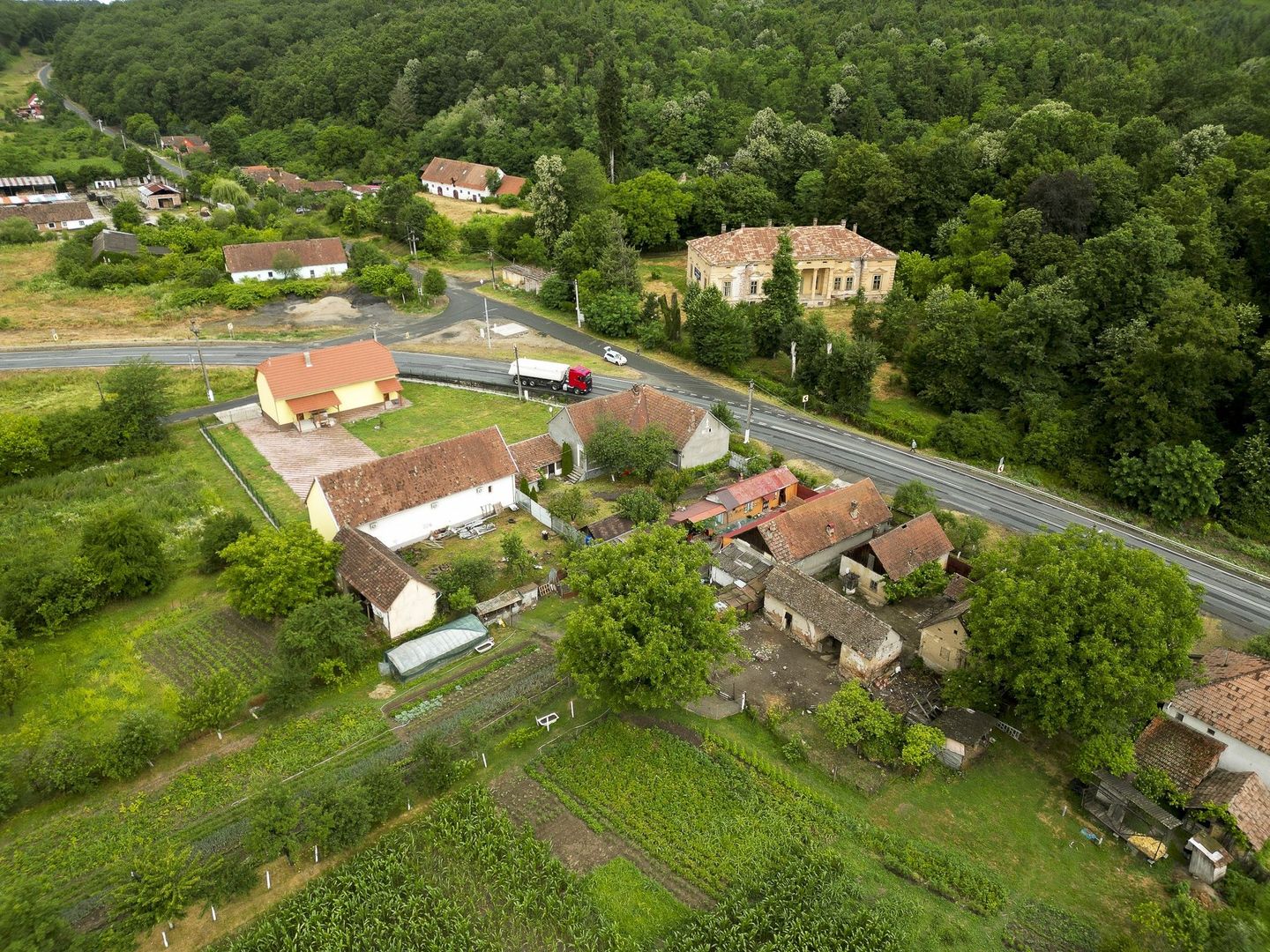 Teren şi casă în Odvoş - Poză 3