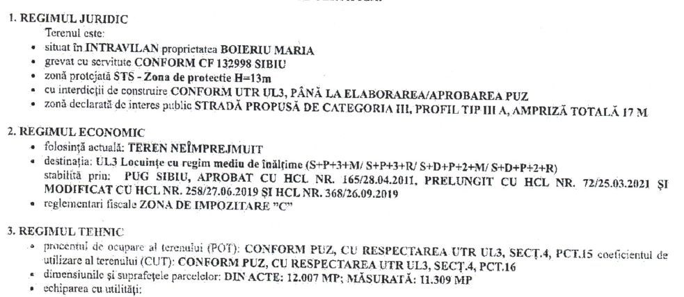 Teren intravilan situat in Sibiu, Calea Surii Mici - Poză 3