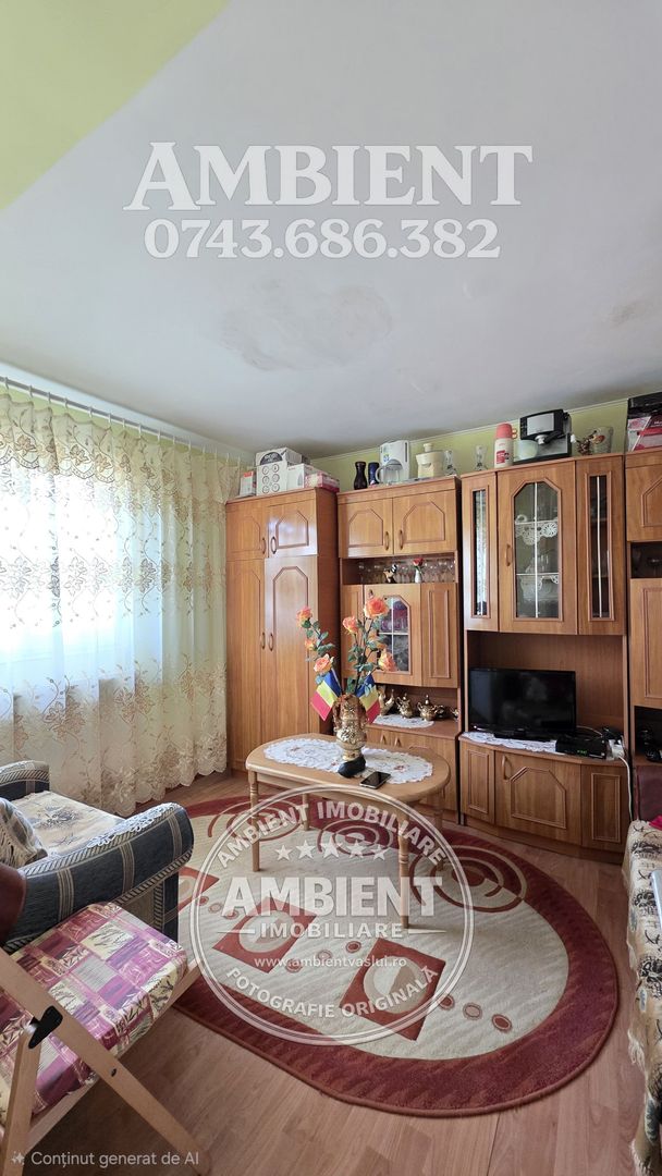 Garsonieră 21 mp, etaj 4, VASLUI zona KOGALNICEANU; - Poză 5