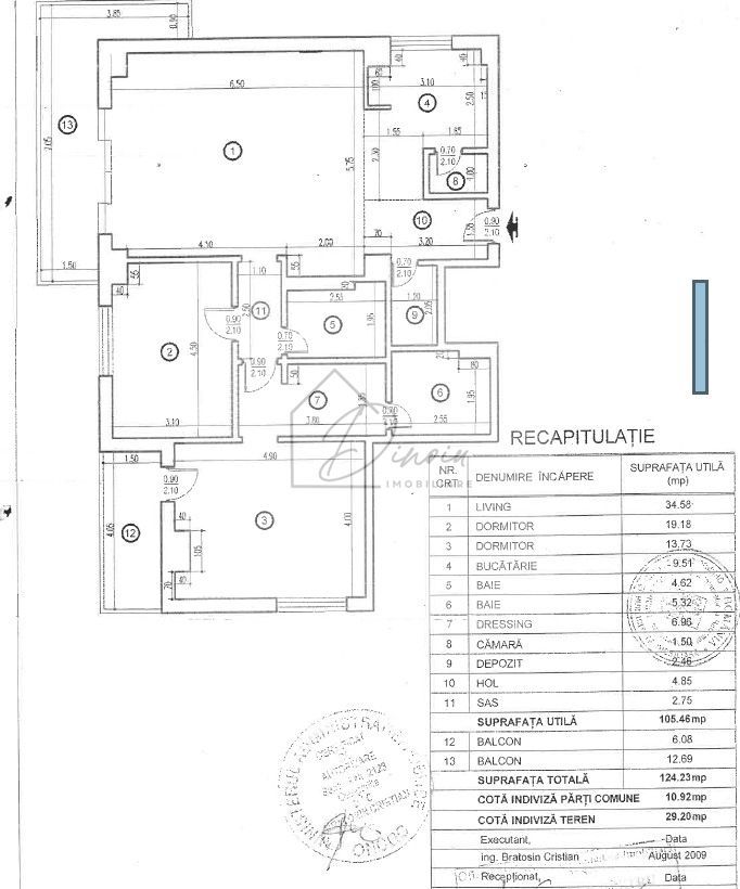 Apartament 3 camere Dorobanti I 125 mp I bloc boutique I COMISION 0% - Poză 2