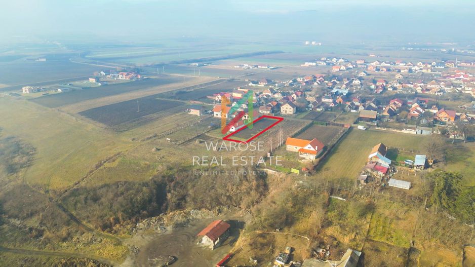 Teren intravilan 1200 mp-Feldioara - 0% Comision pt Cumparator - Poză 11