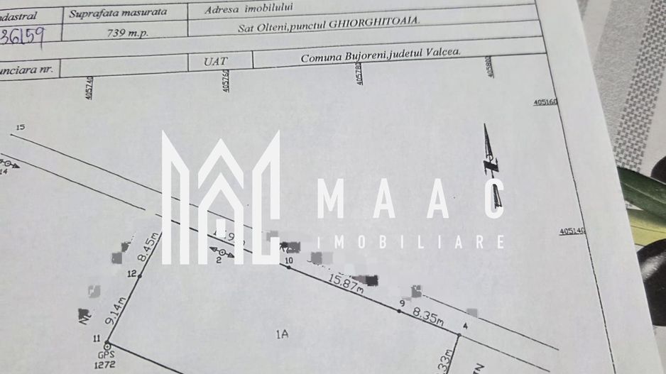 teren de vanzare | zona foarte frumoasa | sat olteni - Poză 1