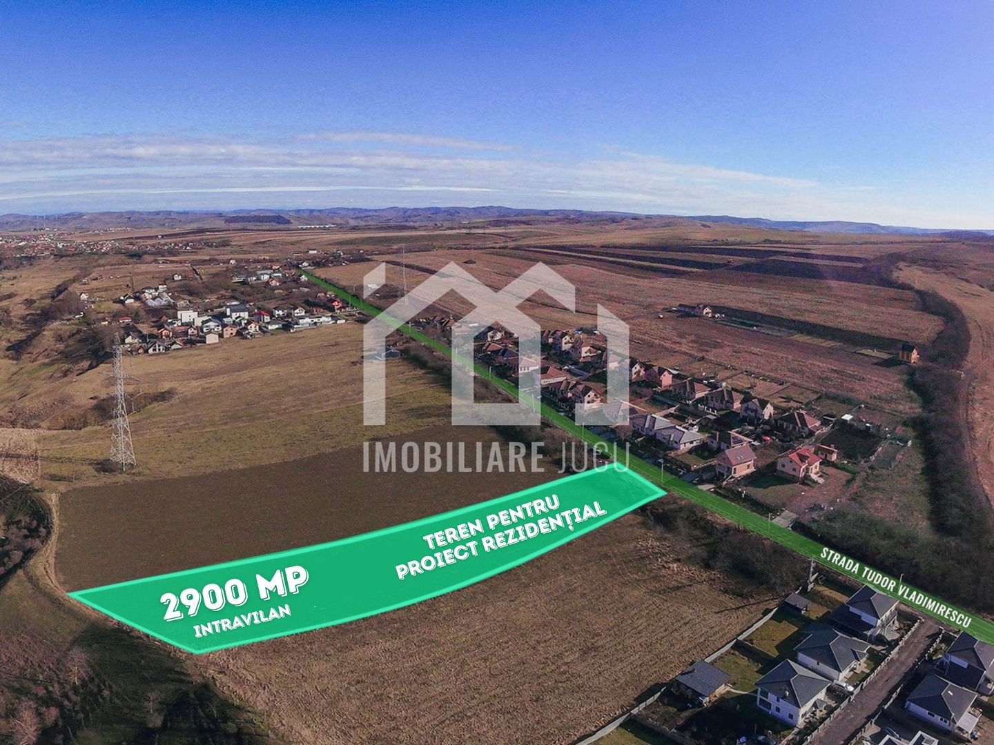 Teren Intravilan 2900mp - Dezvoltare rezidențială - Jucu de Sus - Poză 1
