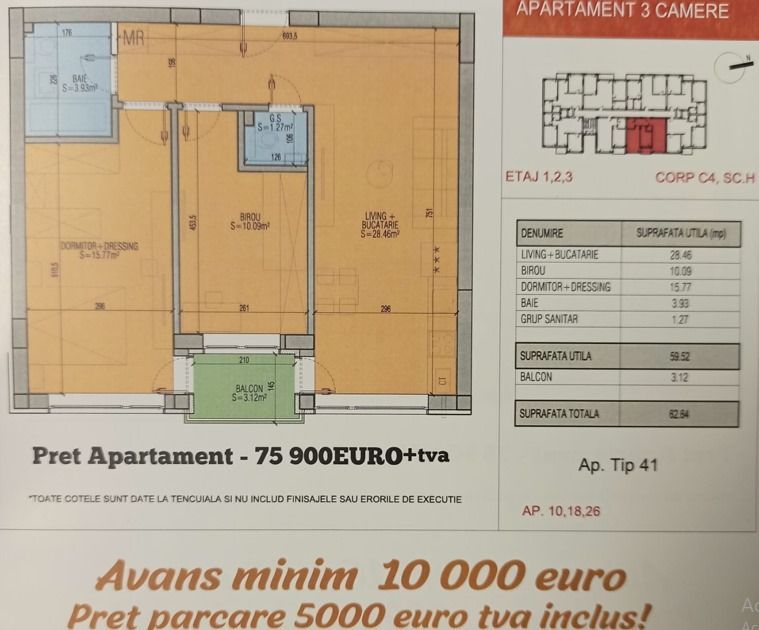 ap3cam,2bai,proiect nou,semicentral,Popesti Leordeni,str. Leordeni - Poză 7