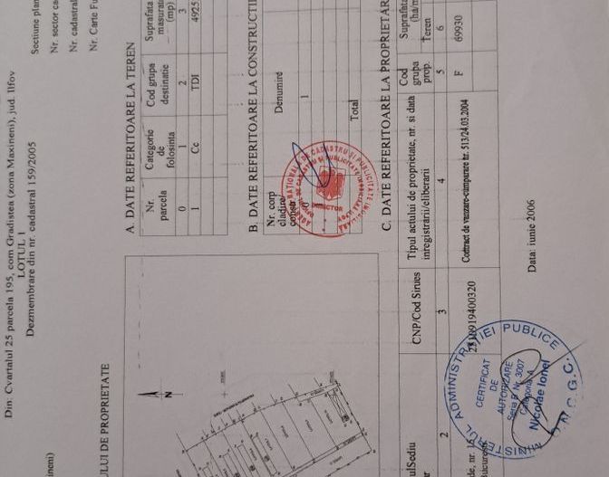 Oportunitate de investiție – Teren parcelat, Grădiștea (zona Maxineni) - Poză 12