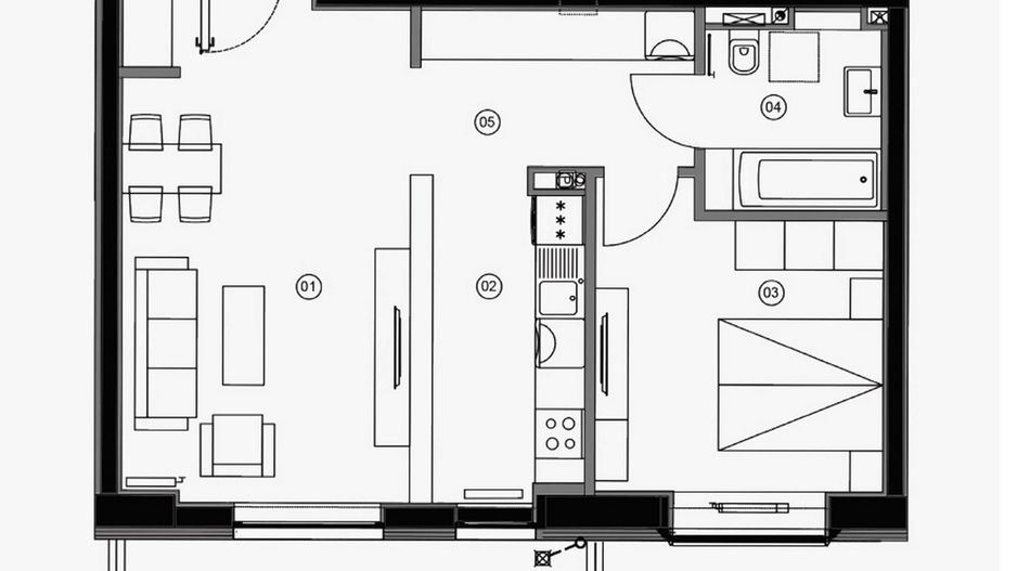 Apartament 2 camere Aviatiei Tower - Poză 5