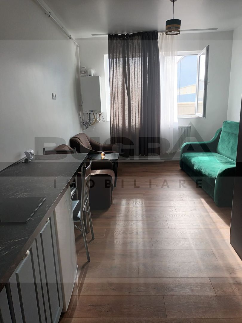 Garsoniera 25 mp, centrala proprie, zona Mina - Poză 1