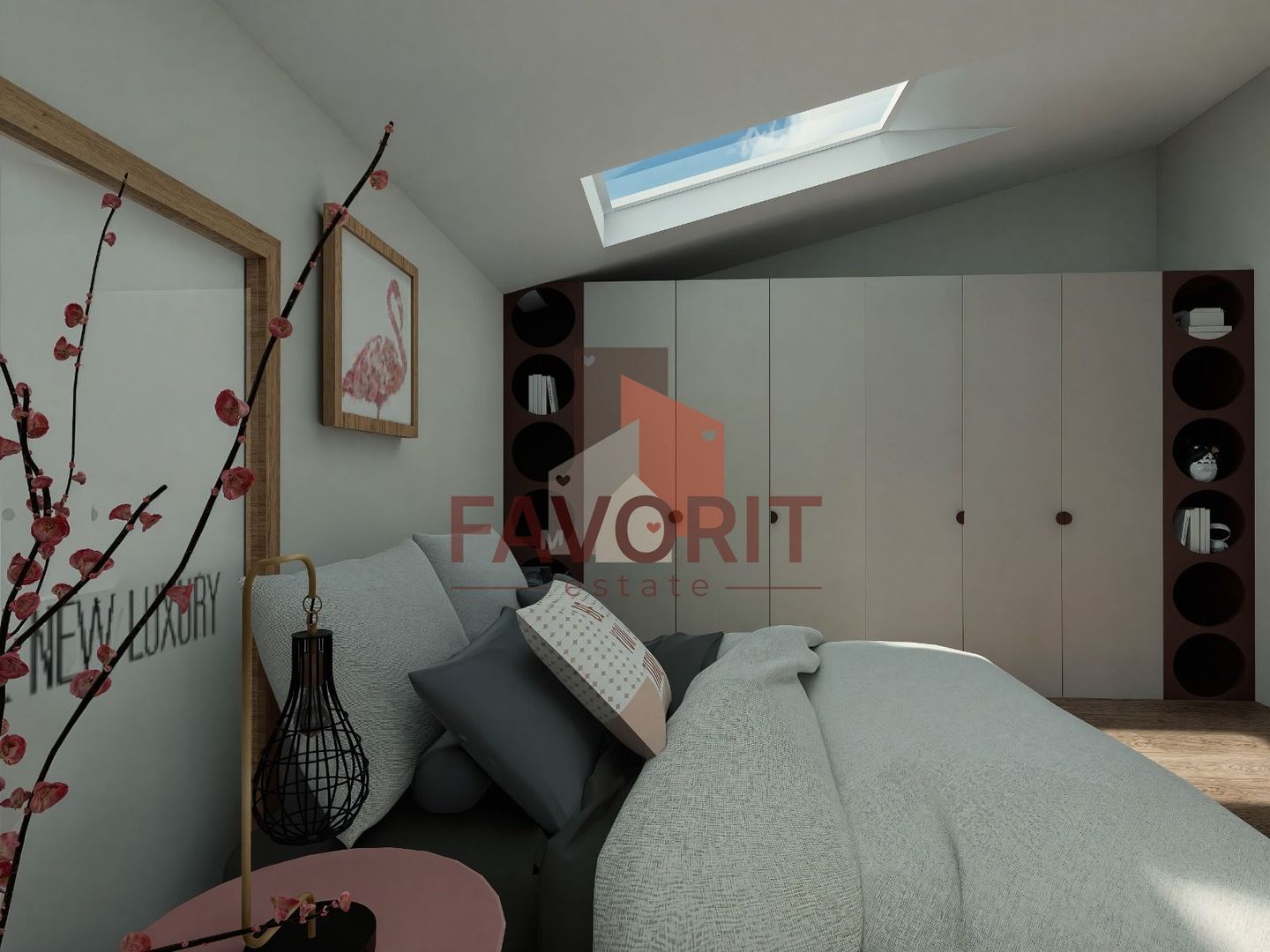 Etaj 2. Apartament pe 2 nivele. 2 bai. 2 locuri de parcare - Poză 14