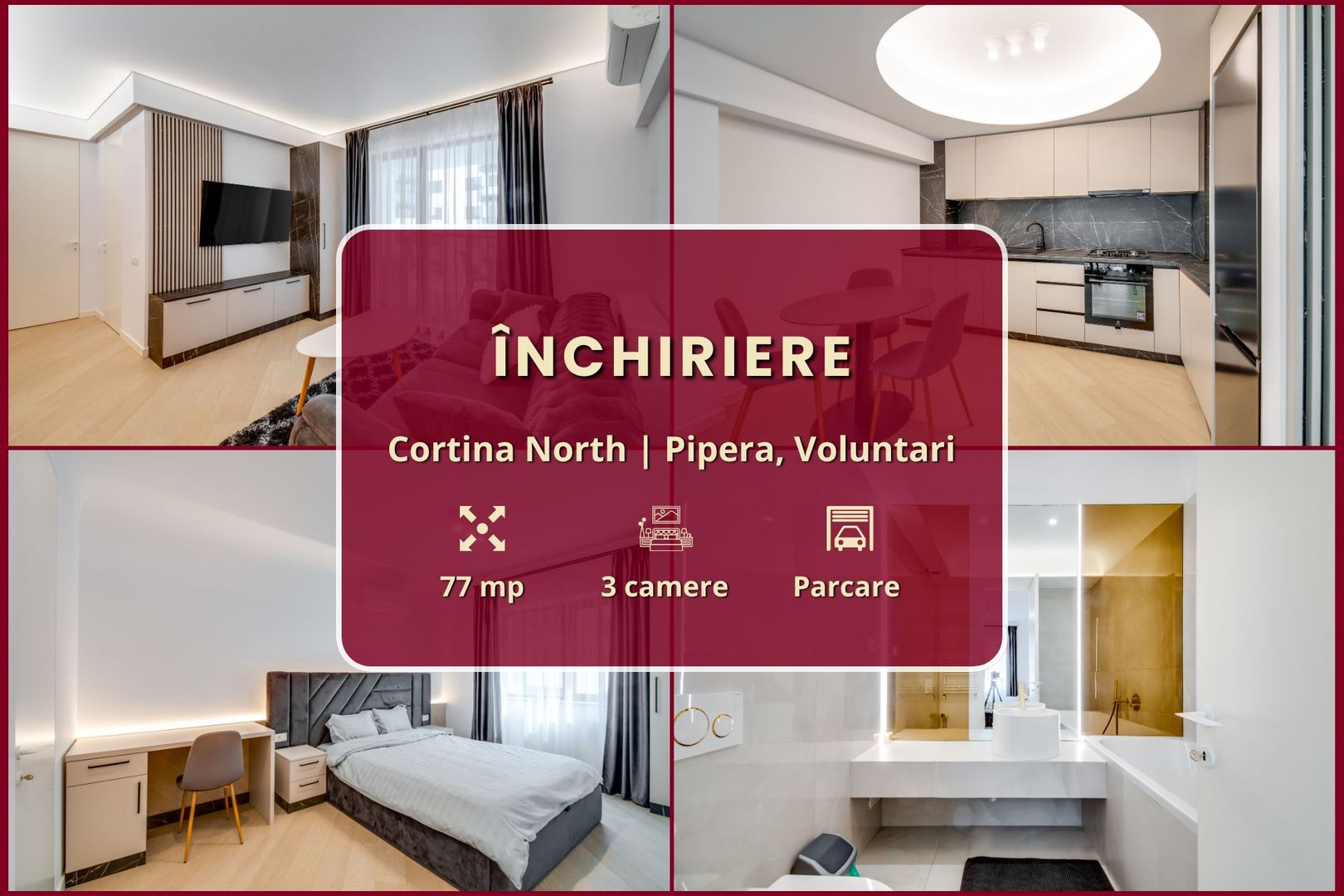 Cortina North || 3 camere || Piscină - Poză 2