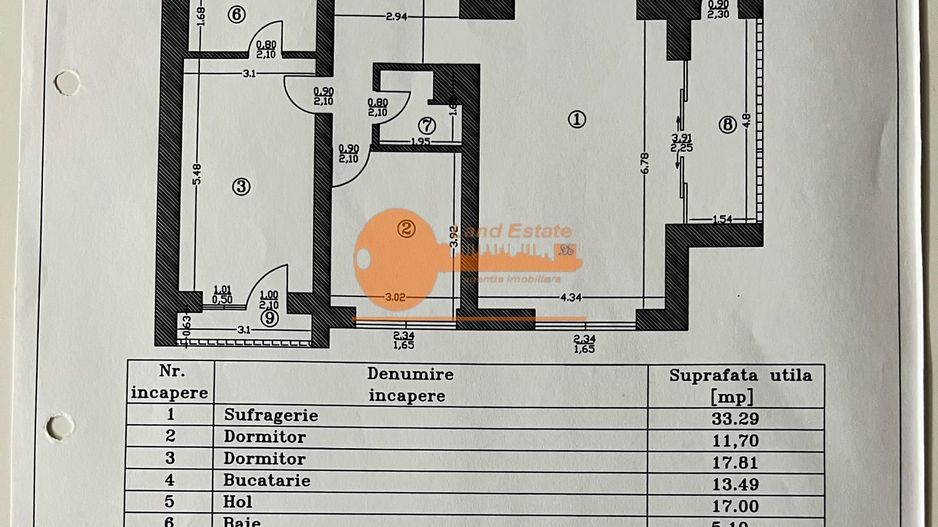 3 camere In City Residence ( 111 mp-Parcare ) - Poză 20