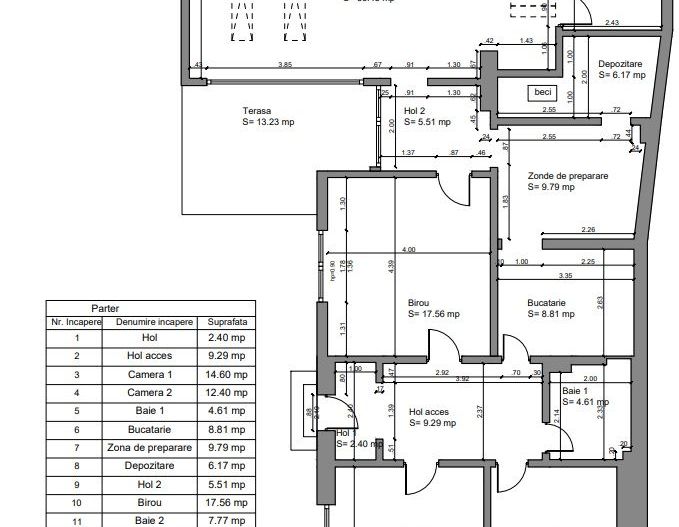 Casă P+M lângă Metrou / Domeni/Turda - Schiță 14