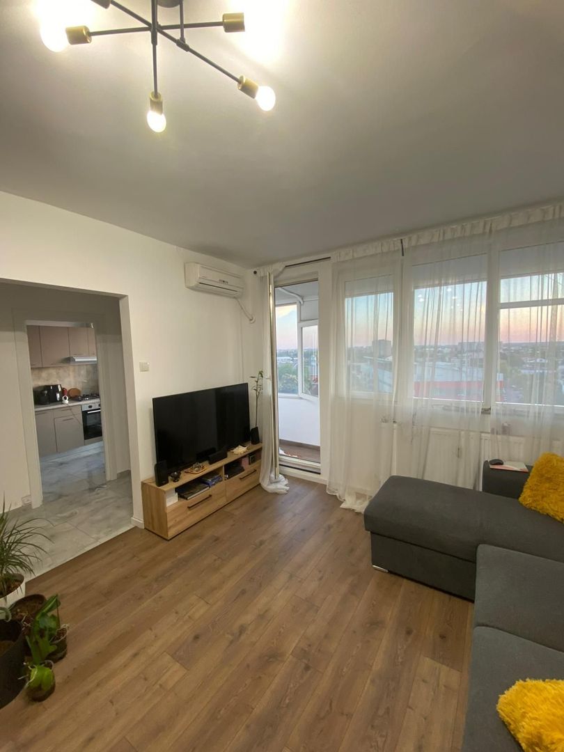 AP. 2 CAMERE CHIBRIT, RENOVAT, BLOC REABILITAT, METROU, COMISION 0% - Poză 1