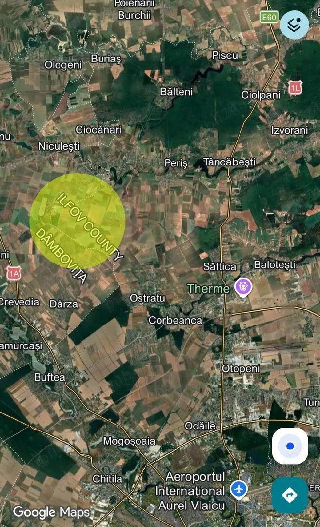 Periș, județ Ilfov, teren 25 hectare - Poză 4