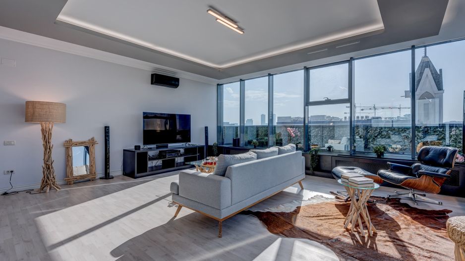 Penthouse cu design newyorkez și terasă de 42 mp | Herăstrău–Aviației - Poză 1