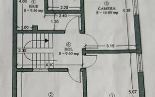 Duplex  5 camere -185 mp utili- pivnita - Selimbar - Schiță 13