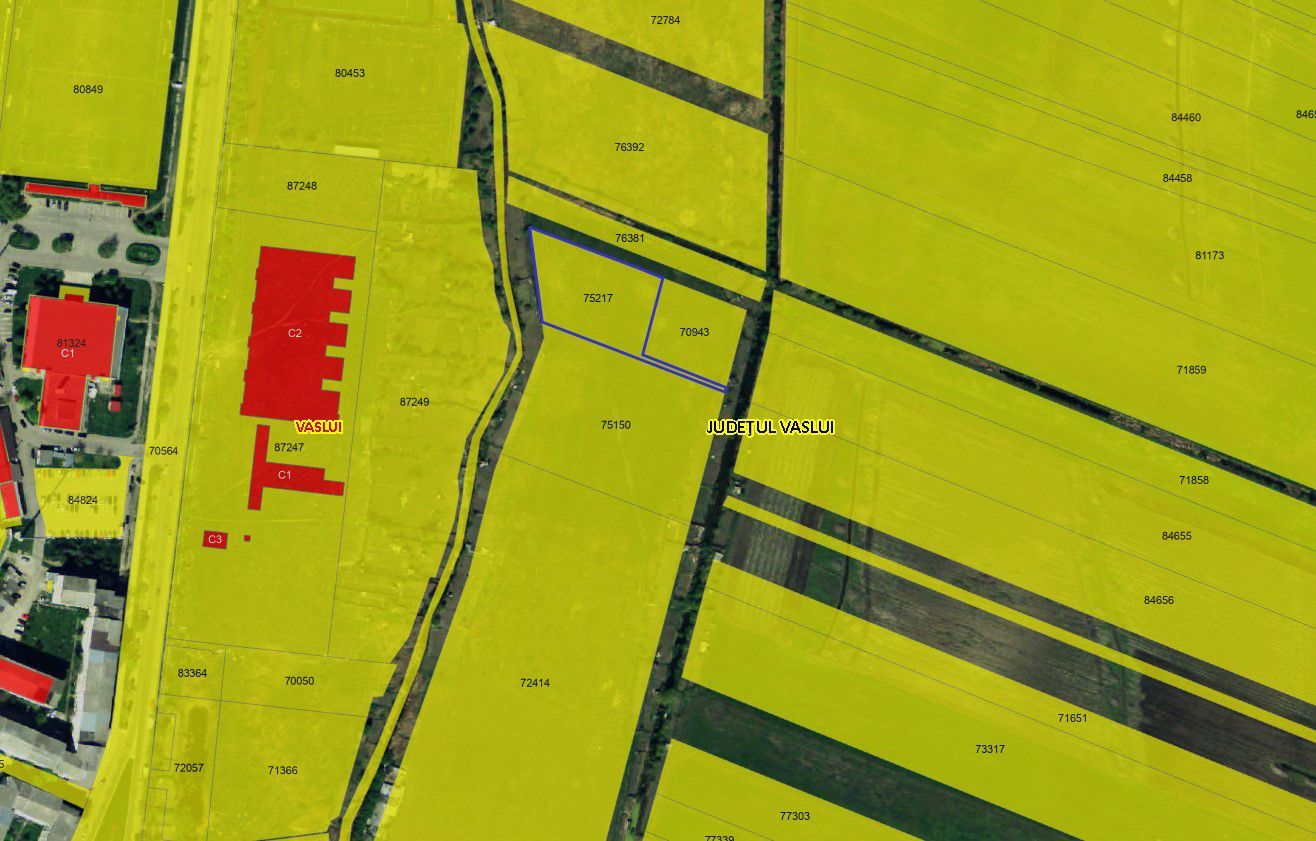 TEREN 3100 mp, extravilan, zona BAZAR NOU; - Poză 1