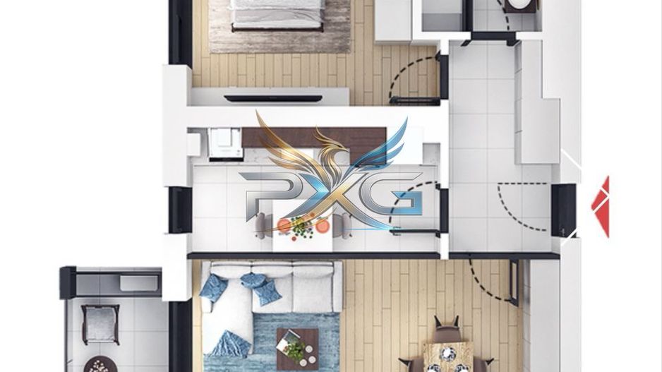 Apartament nou cu 2 camere - Exigent Plaza faza 6 - Blvd. Timisoara 82 - Poză 1