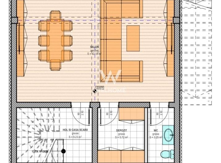 Casa individuala premium în Cisnădioara - Sibiu - Schiță 14