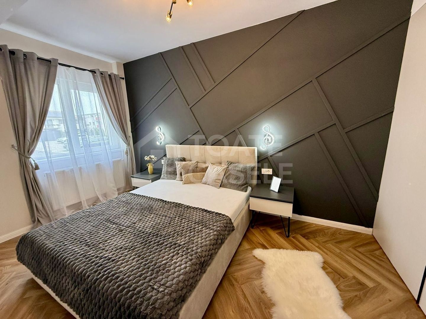 Apartament cu 3 camere, ultrafinisat, gradina, zona Terra - Poză 2