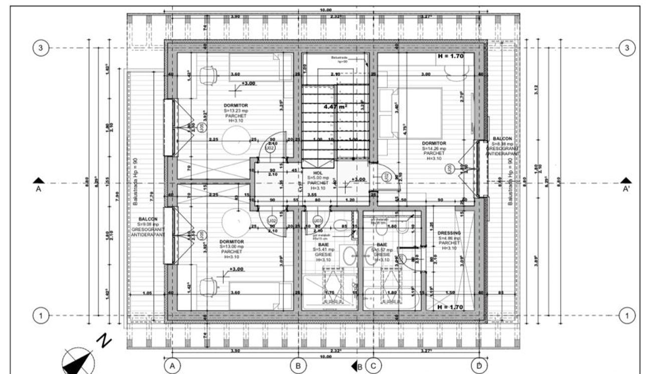 Casa cu 4 camere | Chinteni | Teren 672 mp | Arhitectura deosebita | - Poză 6