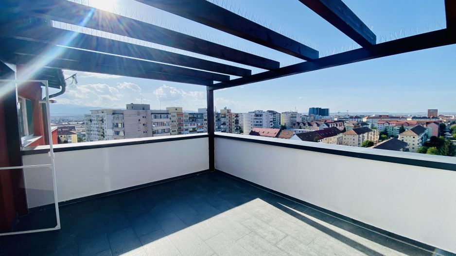 Penthouse confort lux,mobilat, utilat, garaj subteran, aer conditionat - Poză 19