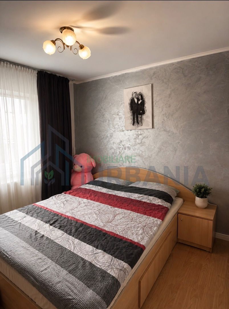 Apartament 3 camere, open-space, 50 m², etaj 1, Strada Moldovei, Pașcani – Central, mobilat și utilat - Poză 2