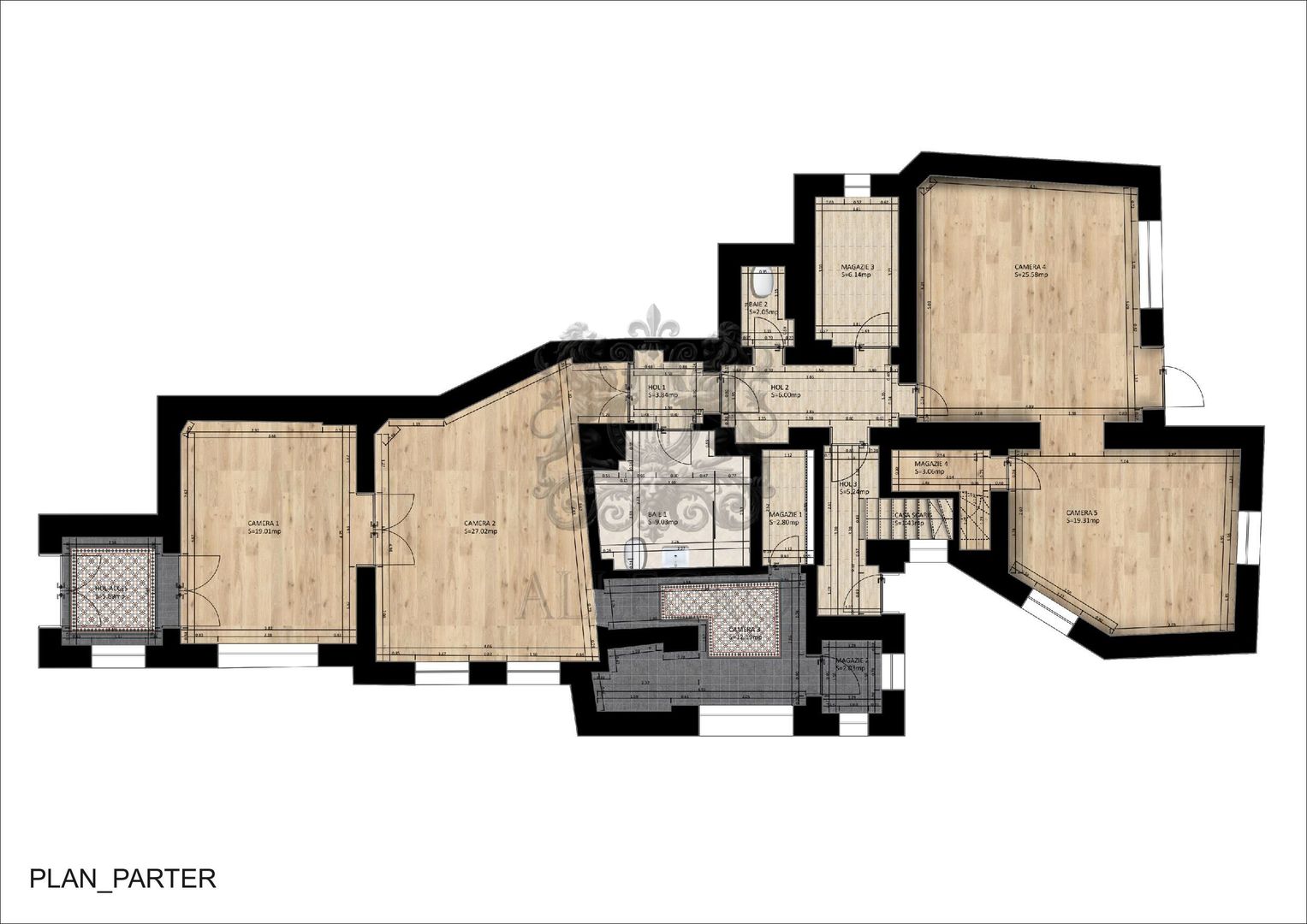 Vanzare | Apartament Tip Vila | Marasesti | Renovat Complet - Schiță 18