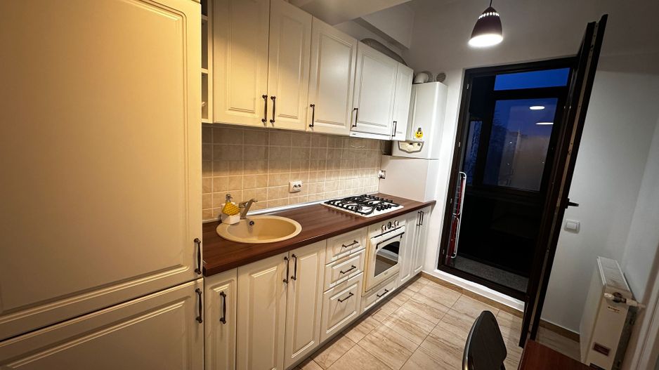 Garsoniera Studio Bloc NOU Metrou Dristor Mihai Bravu Centrala + Pat - Poză 7