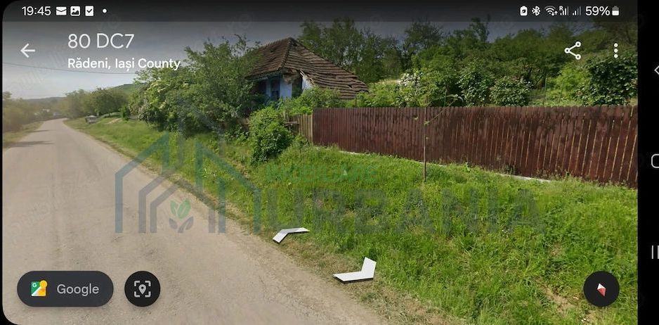 Teren intravilan 5.728 mp, sat Rădeni, comuna Roșcani, județul Iași - Poză 1