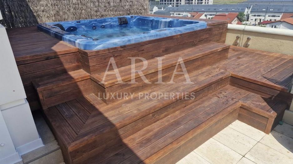 Penthouse superb - rooftop vedere către pădure - Poză 5