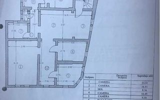 Cotroceni, apartament 5 camere, 106mp, 2 bai, centrala, fara Risc, fara legea 112, Loc Parcare, demisol inalt - Poză 5