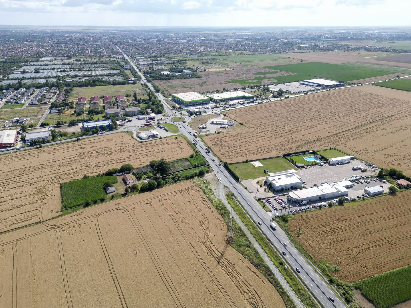 Teren 7653mp cu PUZ aprobat DN Arad Oradea - Poză 6