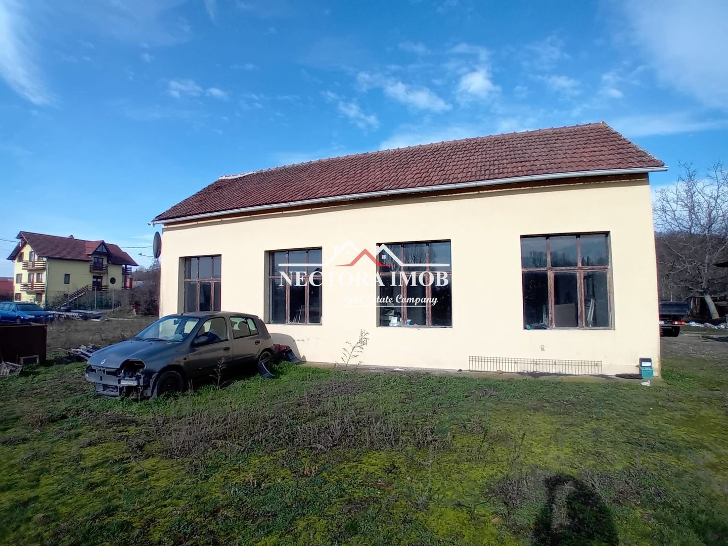 NECTORA IMOB-Spatiu industrial/Hala,225 mp+1200 mp teren, Str. Facliei - Poză 1