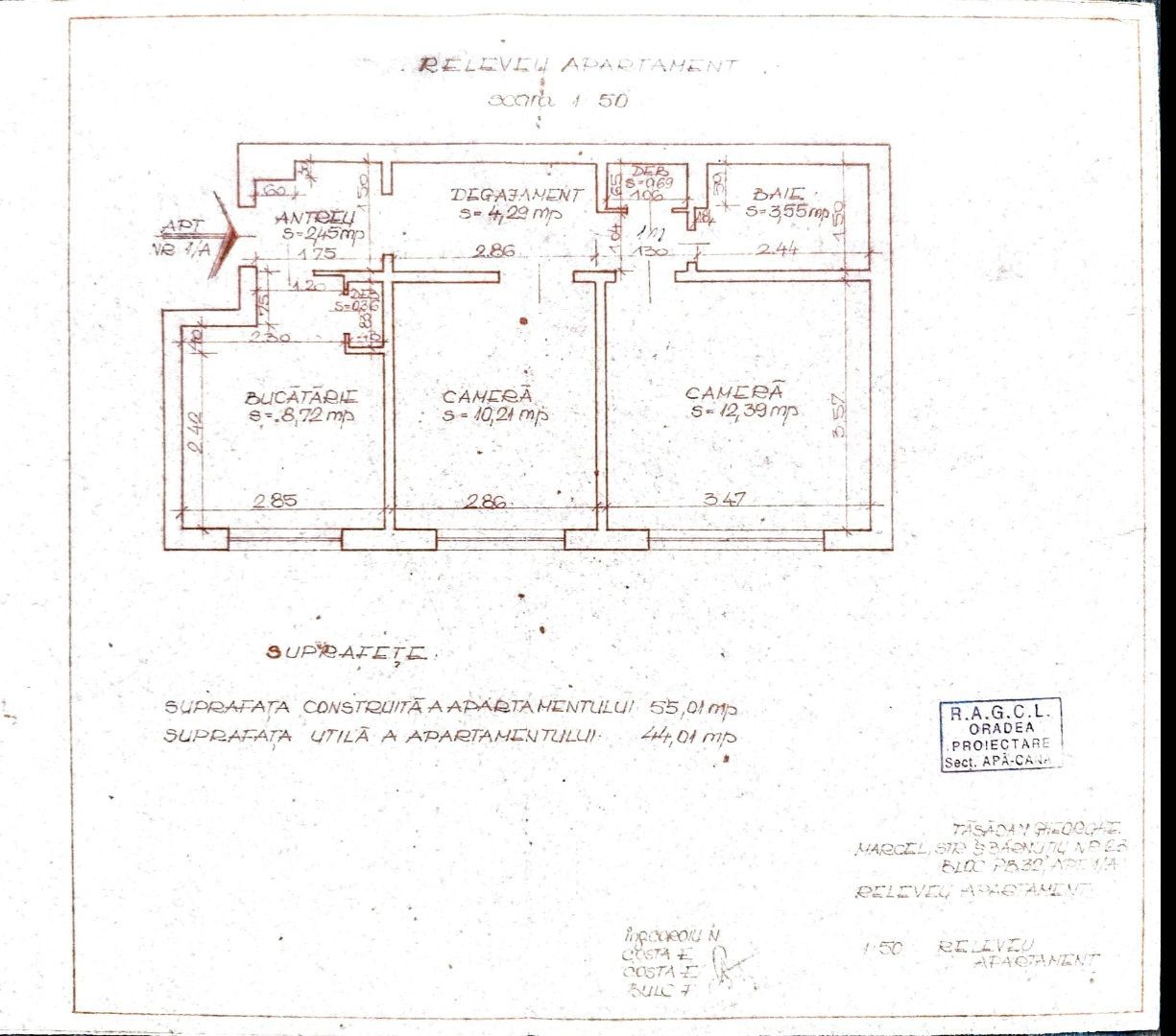 DE VÂNZARE– AP.  CU 2 CAMERE DECOMANDATE  PB, PARTER – ZONA DECEBAL /PRIMA SHOPS - Poză 15