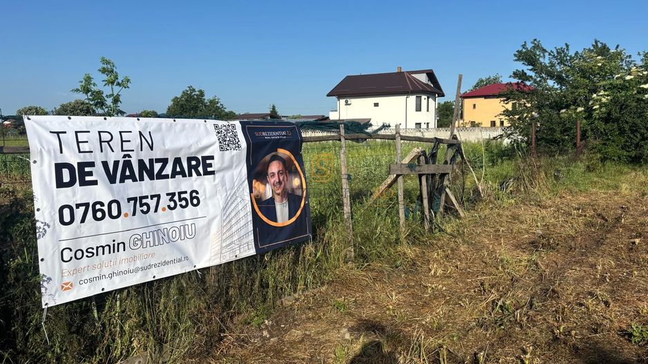 Teren intravilan de vânzare – 1.562 mp | Strada Câmpului, Comuna Vidra - Poză 5