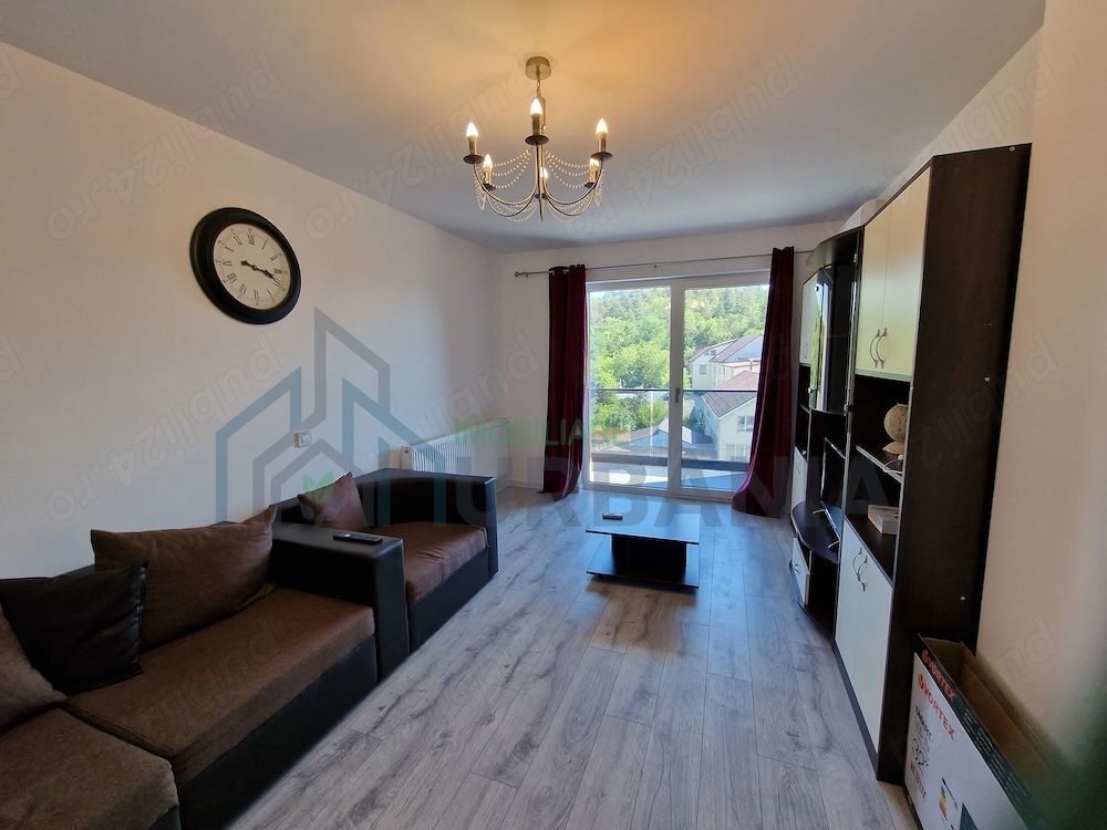 Apartament cu o cameră, 40 mp, de închiriat în complexul Poitiers Tower, Iași - Poză 1