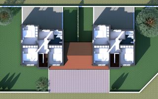 Duplex superb despartit prin garaj - Poză 19