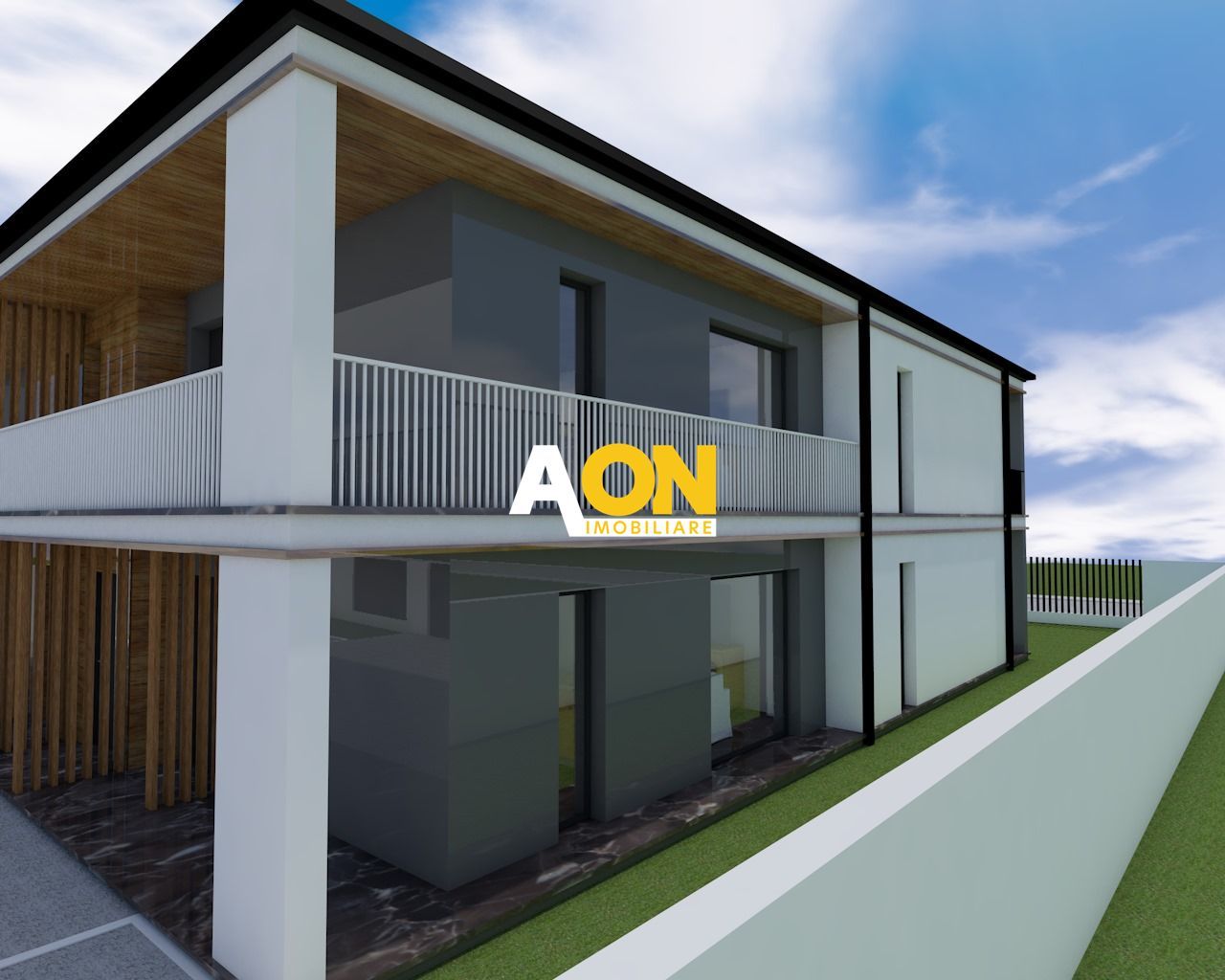 Apartament cu 3 camere, 2 bai, curte proprie, parcare si boxa 40 mp - Poză 11