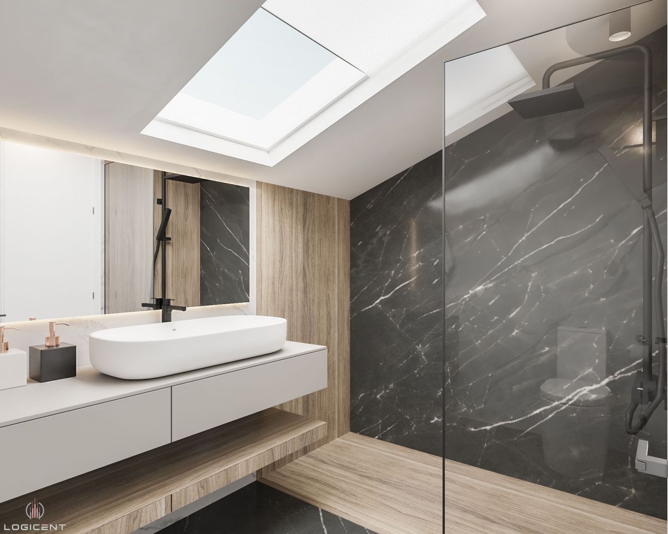 APARTAMENT NOU - 2 camere, parter, cu GRĂDINĂ, Complex LOGICENT; - Poză 5