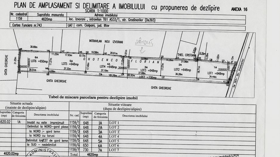Vanzare teren Snagov - Izvorani, Strada Gradinarilor 48 - Poză 3