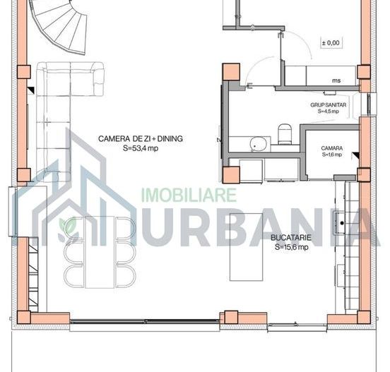 Casă modernă, 5 camere, vedere spre vii și oraș, grădină 640 mp, zona Barnova – Bucium - Poză 14