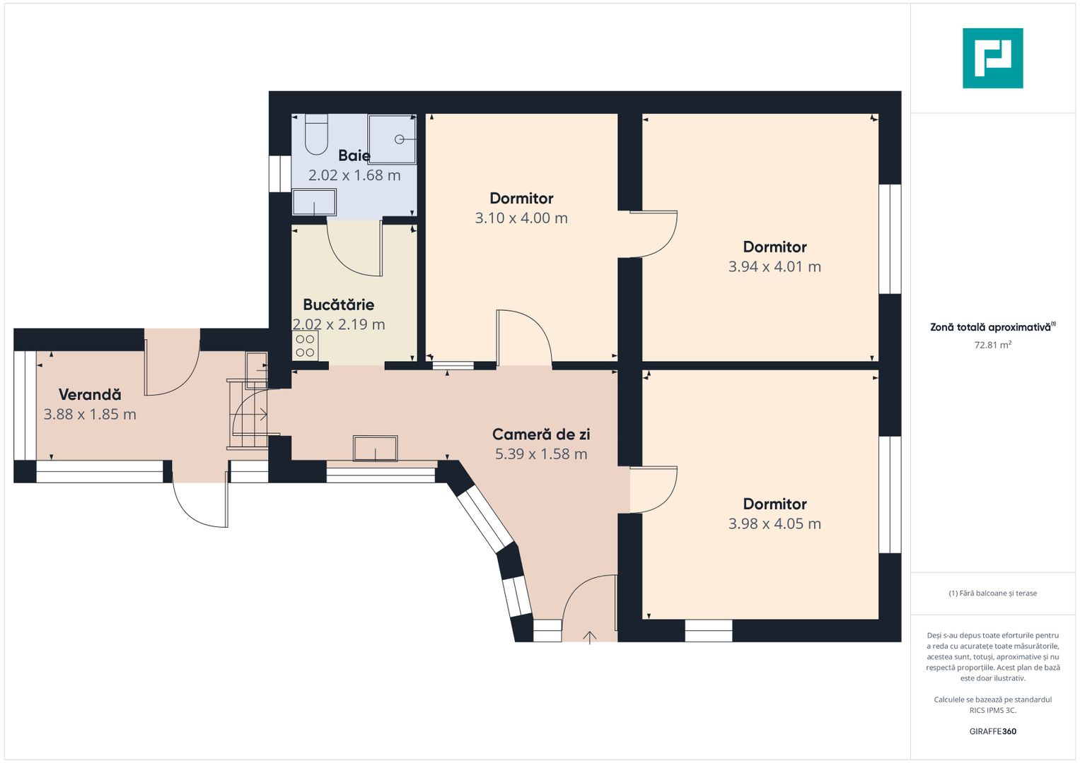 Casă cu 4 camere în Pecica - Poză 6