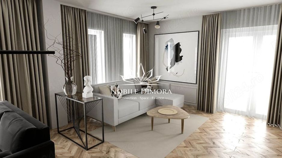 Penthouse deosebit cu 2 camere si terasa de 70 mp - vedere panoramica - Poză 1