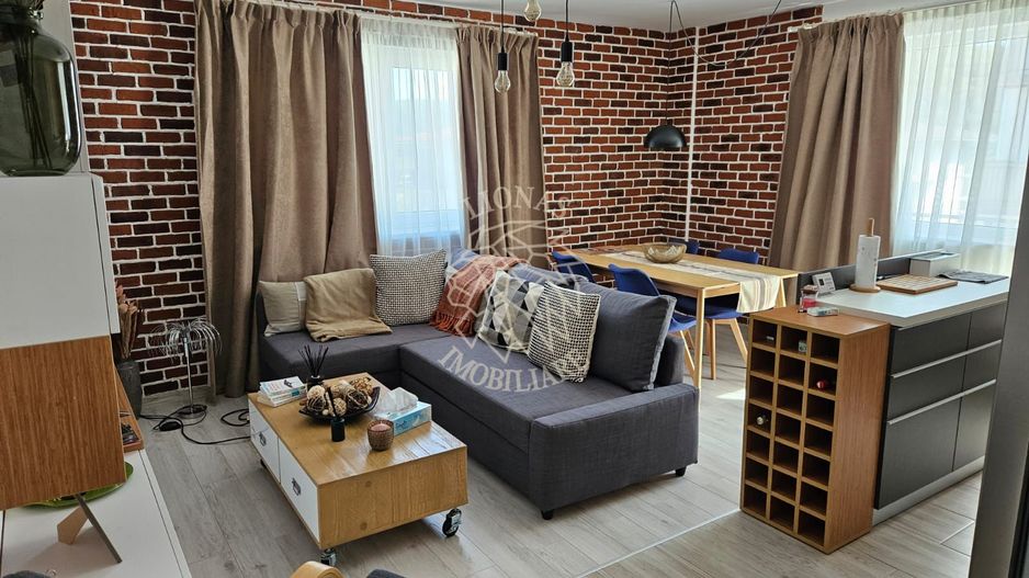 Apartament Modern 3 camere 72 mp-balcon-mobilat/utilat-Floresti - Poză 2