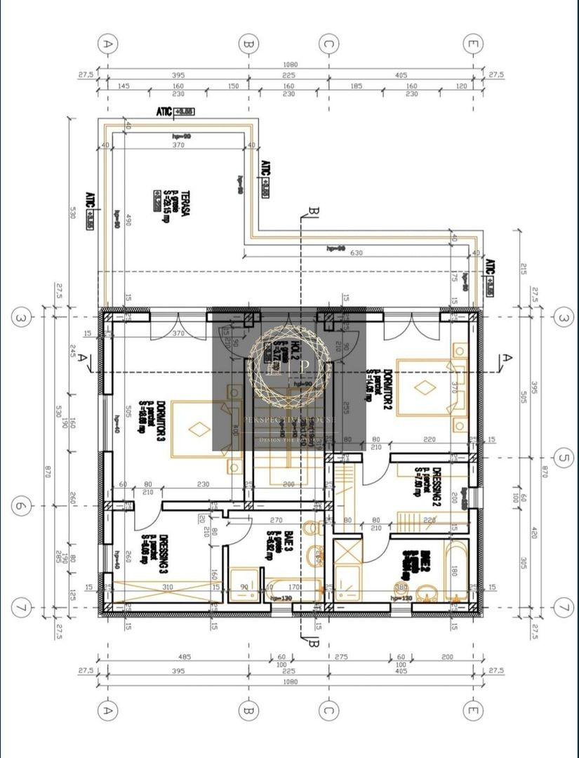 Casă individuală in Cetate, 4 camere, 4 bai, 3 dressing, 500 mp teren - Poză 4