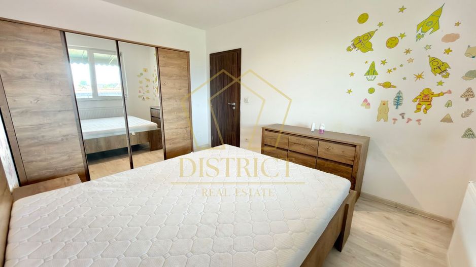Apartament cu 2 camere mobilat, decomandat la etajul 2 in Giroc la asfalt. - Poză 10