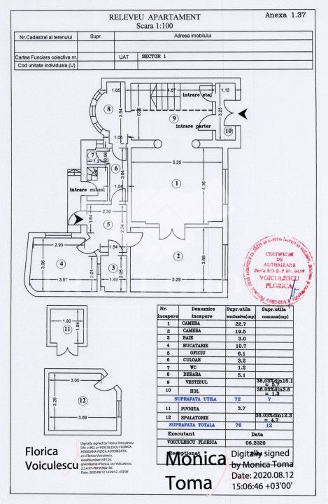 Apartament in vila | Victoriei | Curte comuna - Poză 16