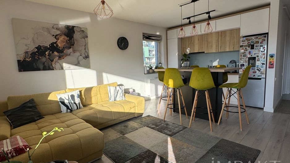 Apartament cu 2 camere, mobilat complet, complex privat - Borhanci - Poză 2